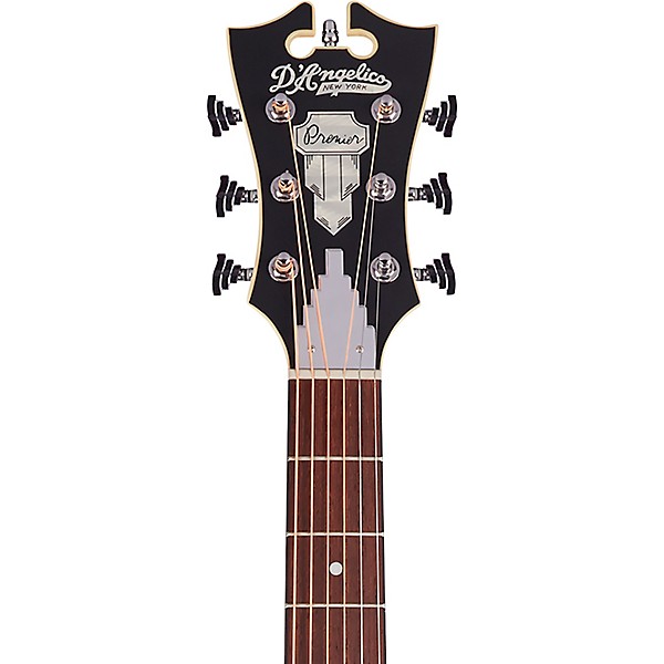 Open Box D'Angelico Premier Series Bowery LS Cutaway Dreadnought Acoustic-Electric Guitar Level 1 Mahogany Satin