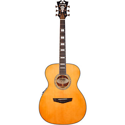 D'angelico Premier Series Tammany Orchestra Acoustic-Electric Guitar Vintage Natural for sale