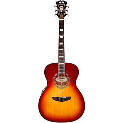 D'angelico Premier Series Tammany Orchestra Acoustic-Electric Guitar Iced Tea Burst for sale