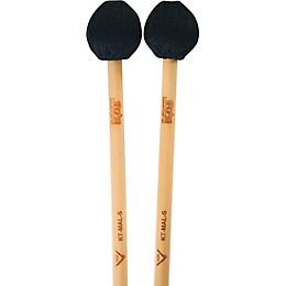 KAT Percussion Malletkat Mallets - Standard Medium Black Yarn