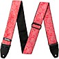 Dunlop Designer Jacquard Series Strap Red Paisley thumbnail