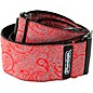 Dunlop Designer Jacquard Series Strap Red Paisley