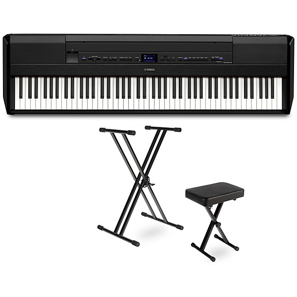 Yamaha P-515 Digital Piano Package Black Essentials
