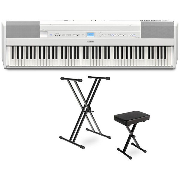 Yamaha P-515 Digital Piano Package White Essentials