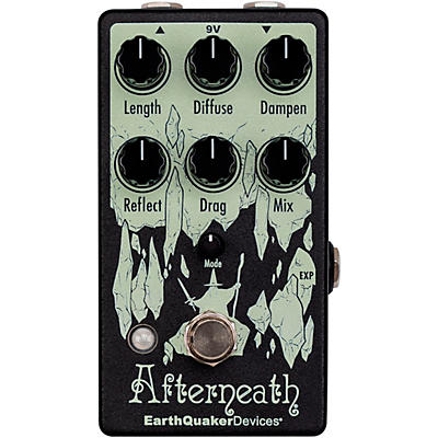 Earthquaker Devices Afterneath V3 Reverb Effects Pedal Black for sale