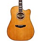 Open Box D'Angelico Premier Series Bowery Cutaway Dreadnought Acoustic-Electric Guitar Level 1 Vintage Natural thumbnail