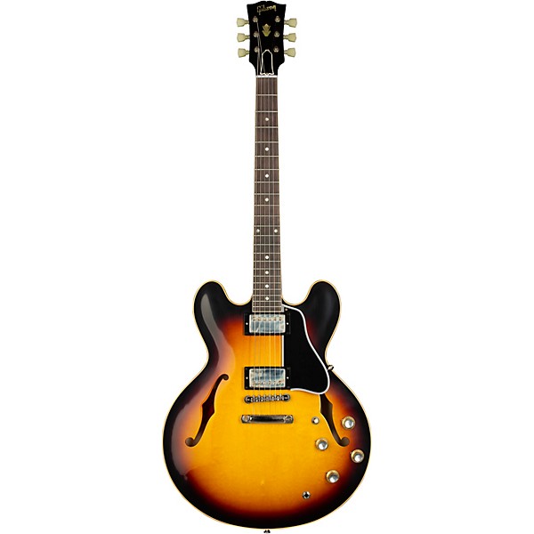 Gibson Custom 1961 ES-335 Reissue VOS Semi-Hollow Electric Guitar Vintage Burst