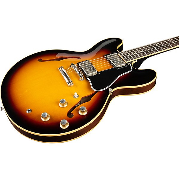 Gibson Custom 1961 ES-335 Reissue VOS Semi-Hollow Electric Guitar Vintage Burst