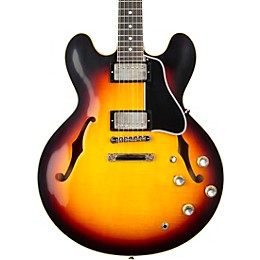 Gibson Custom 1961 ES-335 Reissue VOS Semi-Hollow Electric Guitar Vintage Burst