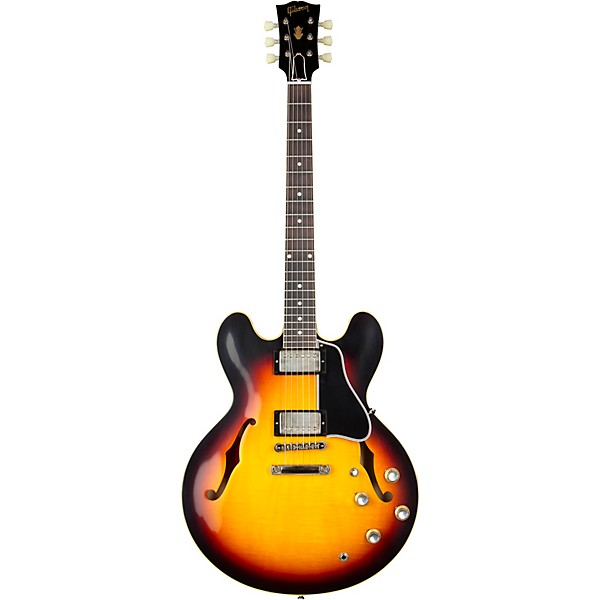 Gibson Custom 1961 ES-335 Reissue VOS Semi-Hollow Electric Guitar Vintage Burst