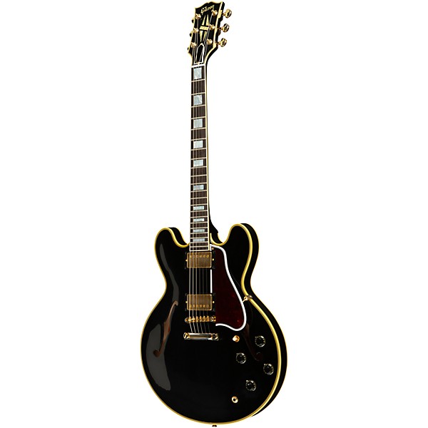 Gibson Custom 1959 ES-355 Reissue Stop Bar VOS Semi-Hollow Electric Guitar Ebony