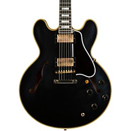 Gibson Custom 1959 ES-355 Reissue Stopbar VOS Semi-Hollow Electric Guitar Ebony