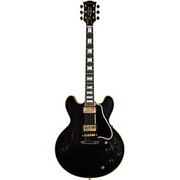 Gibson Custom 1959 ES-355 Reissue Stopbar VOS Semi-Hollow Electric Guitar Ebony