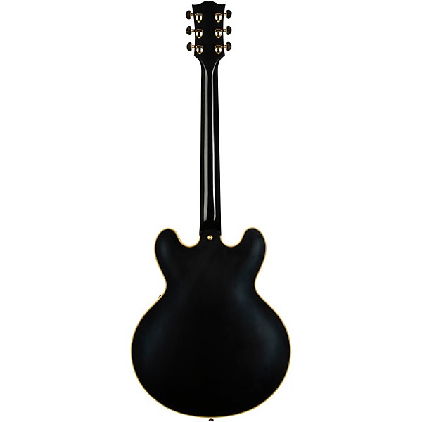 Gibson Custom 1959 ES-355 Reissue Stopbar VOS Semi-Hollow Electric Guitar Ebony