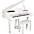 Williams Symphony Grand II Digital Micro Gran... Williams Symphony Grand II Digital Micro Grand Piano With Bench White 88 Key