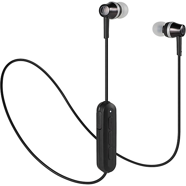 Open Box Audio-Technica ATH-CKR300BT Wireless In-Ear Headphones Level 1 Black