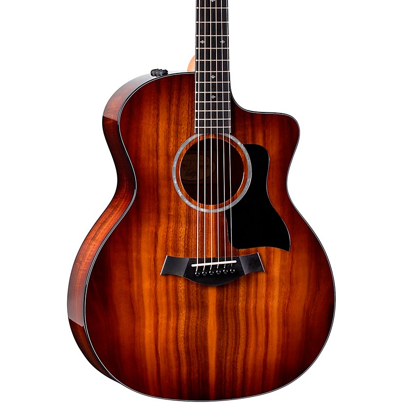 Taylor 224ce-K DLX Grand Auditorium Acoustic-Electric in Shaded Edge Burst