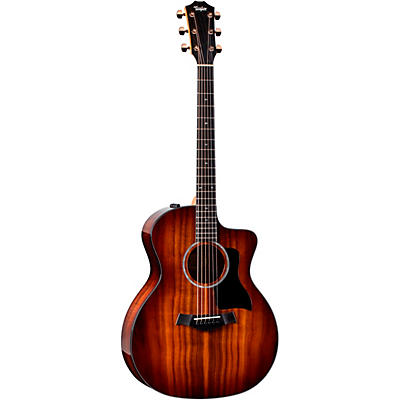 Taylor 224Ce-K Dlx Grand Auditorium Acoustic-Electric Guitar Shaded Edge Burst for sale