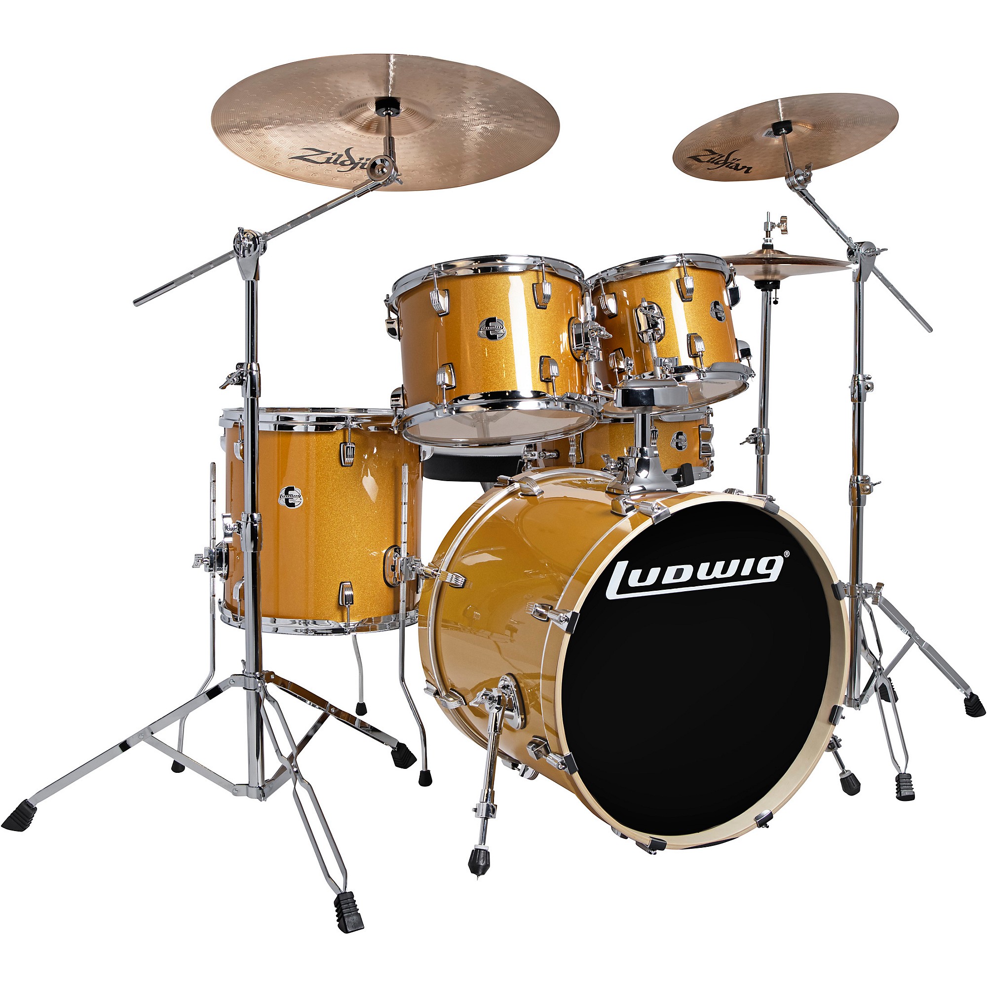 Ludwig Element Evolution 5-piece Drum Set with 22 in. Bass Drum
