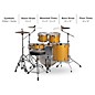 Ludwig Element Evolution 5-piece Drum Set with 22 in. Bass Drum and Zildjian "I" Series Cymbals Gold Sparkle