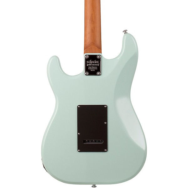 Schecter Guitar Research Nick Johnston Traditional HSS Electric Guitar Atomic Frost Mint Green Pickguard