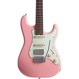 Schecter Guitar R... Schecter Guitar Research Nick Johnston Traditional HSS Electric Guitar Atomic Coral Mint Green Pickguard