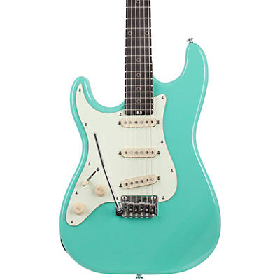 Schecter Guitar Research Nick Johnston Traditional Left-Handed Electric Guitar Atomic Green for sale