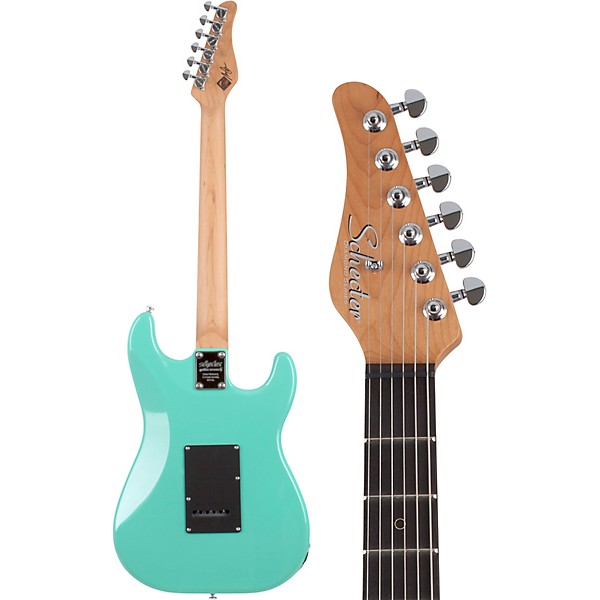 Schecter Guitar Research Nick Johnston Traditional Left-Handed Electric Guitar Atomic Green