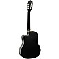 Ortega RCE125SN Family Series Thinline Acoustic-Electric Classical Guitar Satin Black