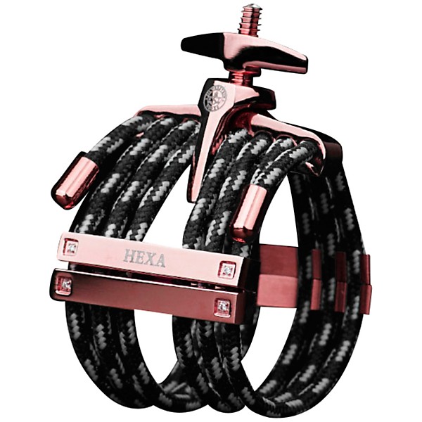 Silverstein Works Hexa Rose Gold Ligature Medium Tenor