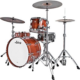 Ludwig Classic Oak 3-Piece Fab Shell Pack With 22" Bass Drum Tennessee Whiskey