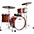 Ludwig Classic Oak 3-Piece Downbeat Sh... Ludwig Classic Oak 3-Piece Downbeat Shell Pack With 20" Bass Drum Tennessee Whiskey