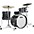 Ludwig Classic Oak 3-Piece Do... Ludwig Classic Oak 3-Piece Downbeat Shell Pack With 20" Bass Drum Vintage Black Oyster Pearl