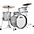 Ludwig Classic Oak 3-Piece Downbeat Shell... Ludwig Classic Oak 3-Piece Downbeat Shell Pack With 20" Bass Drum Silver Sparkle