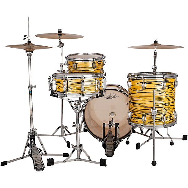 Ludwig Classic Oak 3-Piece Downbeat Shell Pack With 20" Bass Drum Lemon Oyster