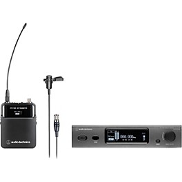 ... Audio-Technica 3000 Series  (4th Gen)  Network Enabled UHF Wireless with AT831cH Cardioid Condenser Lavalier Microphone Band DE2