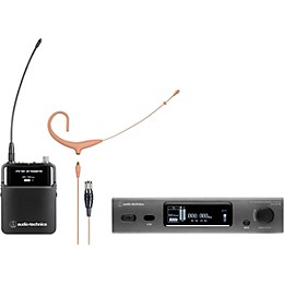 Audio-Technica 3000 Series (4th Gen) Network Enabled UHF Wireless with BP892xcH-TH MicroSet Omnidirectional Condenser Headworn Microphone Band EE1