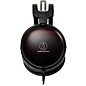 Audio-Technica ATH-AWKT Audiophile Closed-Back Dynamic Wooden Headphones Striped Ebony
