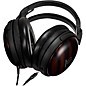 Audio-Technica ATH-AWKT Audiophile Closed-Back Dynamic Wooden Headphones Striped Ebony