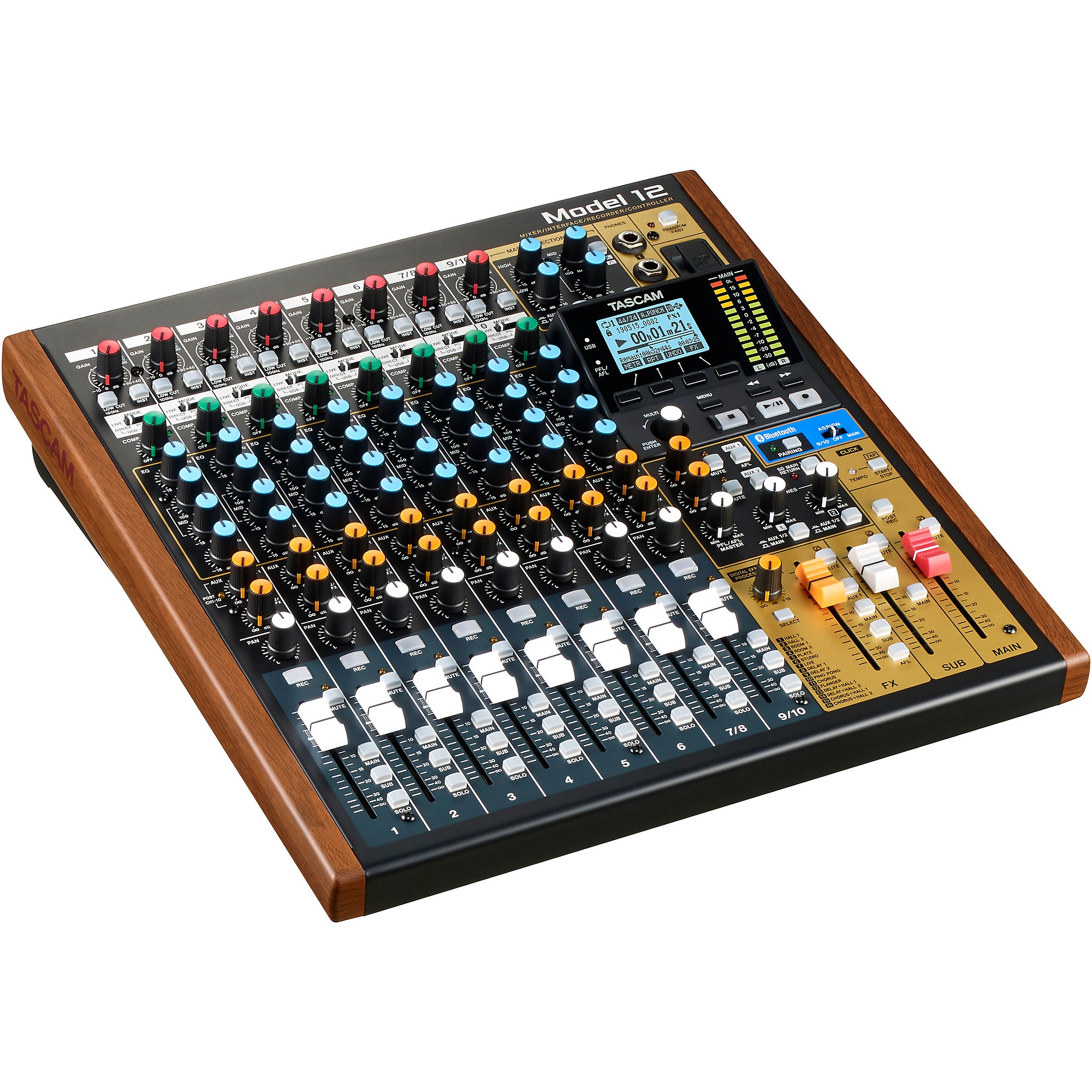 TASCAM Model 12 All-in-One Production Mixer | Guitar Center