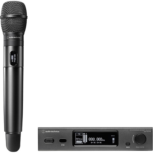 Open Box Audio-Technica 3000 Series (4th Gen) Network Enabled UHF Wireless with ATW-C710 Cardioid Dynamic Microphone Capsu...