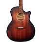 D'Angelico Premier LS Series Gramercy Cutaway Grand Auditorium Acoustic-Electric Guitar Aged Mahogany thumbnail
