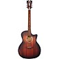 D'Angelico Premier LS Series Gramercy Cutaway Grand Auditorium Acoustic-Electric Guitar Aged Mahogany