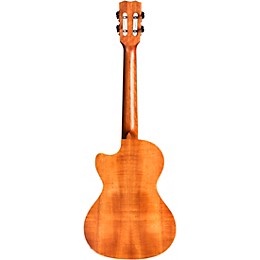 Cordoba 28T-CE Tenor Cutaway CE Acoustic-Electric Ukulele Edge Burst