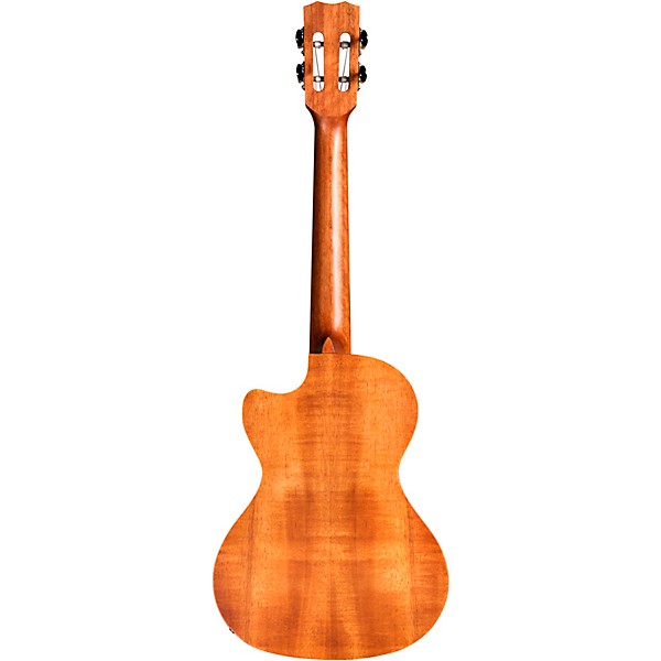 Cordoba 28T-CE Tenor Cutaway CE Acoustic-Electric Ukulele Edge Burst