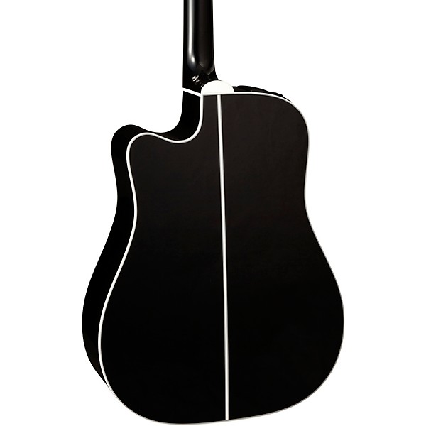 Takamine EF341DX Acoustic-Electric Guitar Black