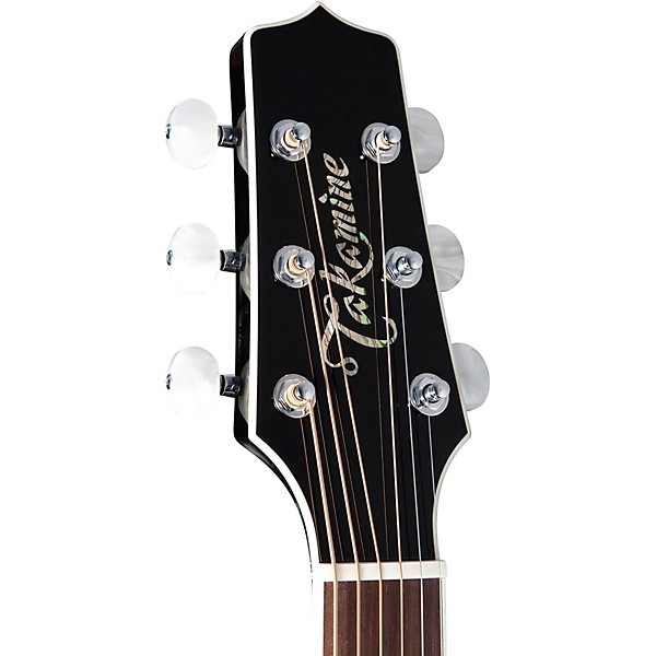 Takamine EF341DX Acoustic-Electric Guitar Black