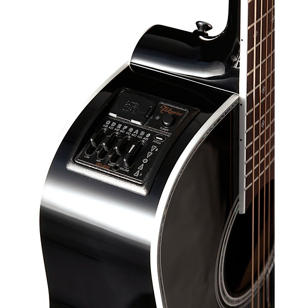 Takamine EF341DX Acoustic-Electric Guitar Black