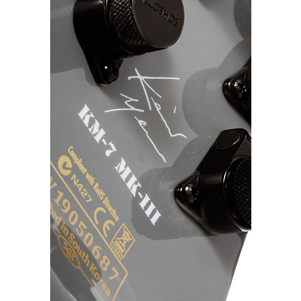 Open Box Schecter Guitar Research Keith Merrow MK-7 MK-III 7-String Electric Guitar Level 2 Telesto Grey 194744734397