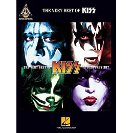 Hal Leonard The Very Best of KISS Guitar Tab Songbook